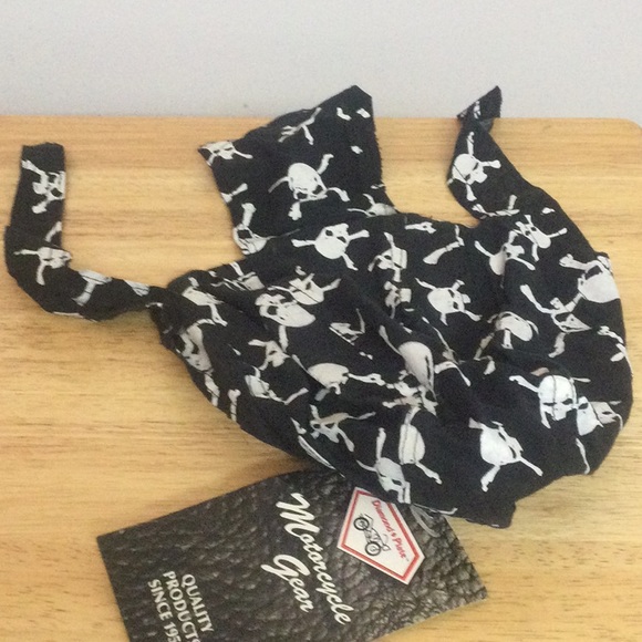 🌞 Biker Scull Cap Doo Rag helmet bandana By Diamond Plate your choice - Picture 7 of 16